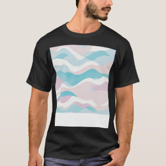 Camiseta Pasta Isométrica de Ilustração Plana Padrão
