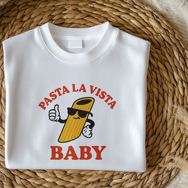 Camiseta Pasta La Vista Funny Italiano | Quirky Italiano (Criador carregado)