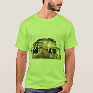 Camiseta pastagens de Alienígena