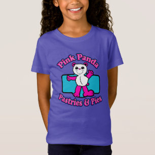 Camiseta Pastas e tortas cor-de-rosa