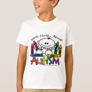 Camiseta Pastéis do autismo