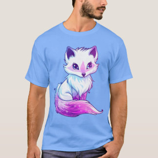 Camiseta Pastel Arctic Fo I Fofa Raposa Ártica amiga