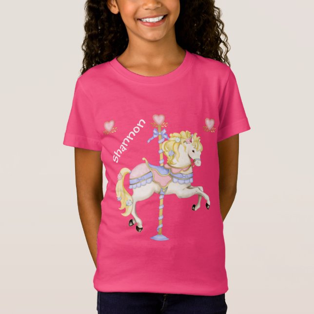 Camiseta Pastel Carousel Pony (Frente)