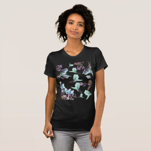 Camiseta Pastel Colors Bougainvillea Flowers