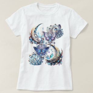Camiseta Pastel Crystal Butterflies