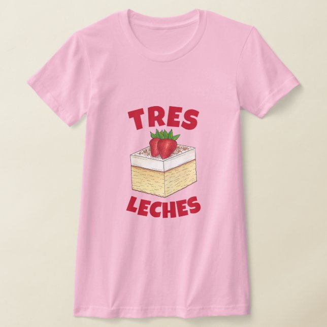 Camiseta Pastel de Tres, mexicano, faz torta (Postura )
