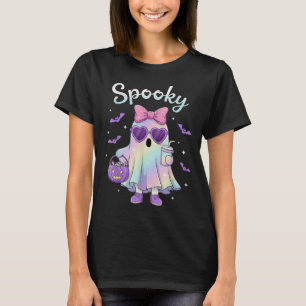 Camiseta Pastel Galaxy Soky Ghost Halloween Kids Ghost Coqu