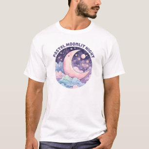 Camiseta Pastel Moonlit Fantasy Night