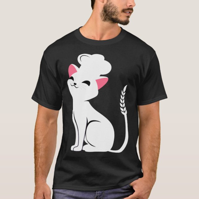 Camiseta Pastel para gato (Frente)