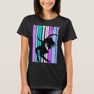 Camiseta Pastel Pink Birthday Dance Womens Colorors Express
