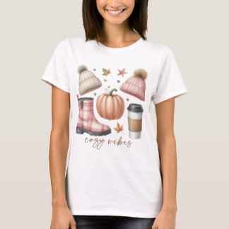 CAMISETA PASTEL PINK & BROWN QUEIMA VIBOS ZINHOS