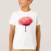 Pastel Poppy Bloom Minimalismo