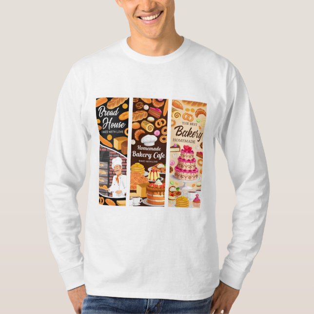 Camiseta Pastelaria comprada (Frente)