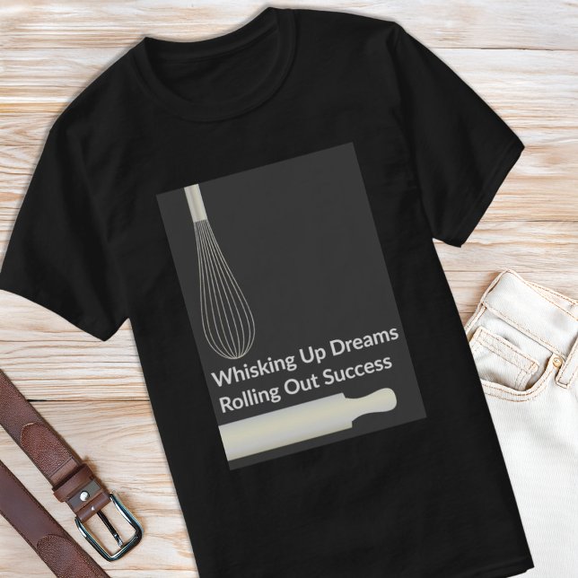 Camiseta Pastery Chef Baking Inspiration (Criador carregado)