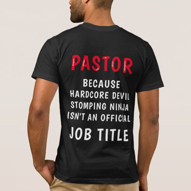 Camiseta Pastor (Verso)