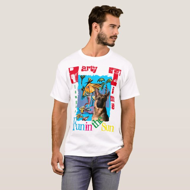 Camiseta Pastor Alemão (Frente Completa)