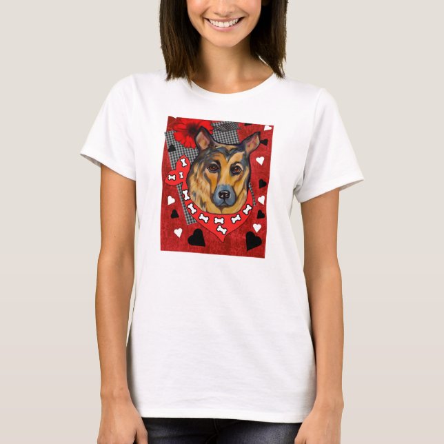 CAMISETA PASTOR ALEMÃO (Frente)