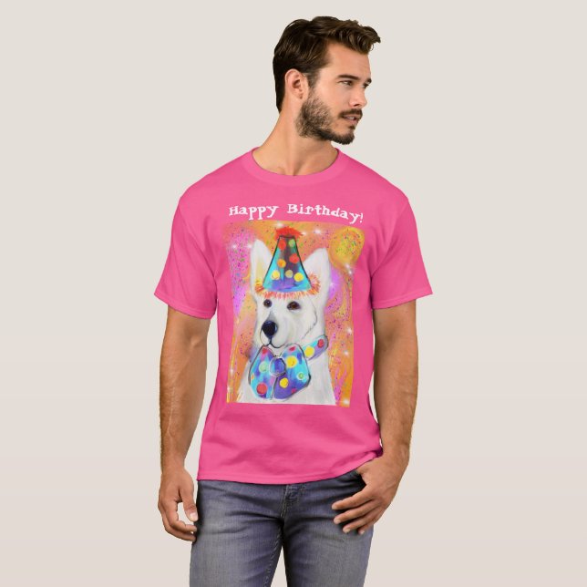Camiseta Pastor Alemão    (Frente Completa)