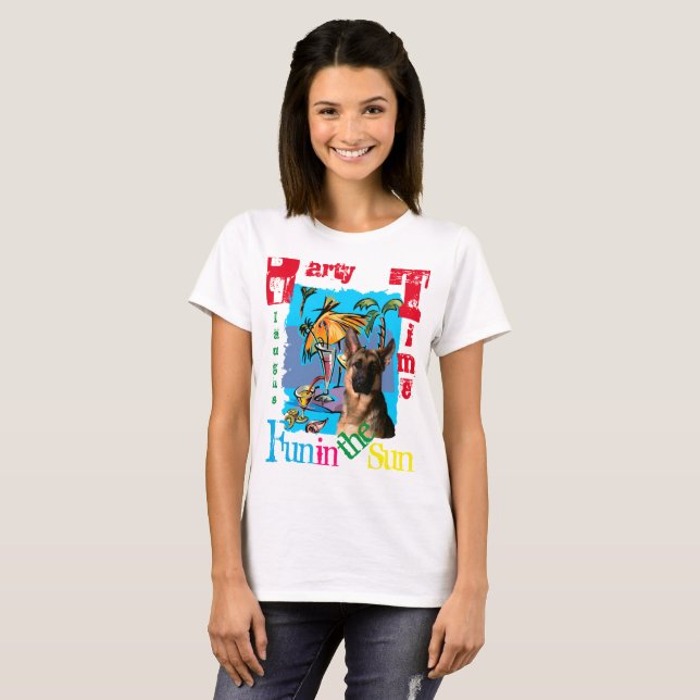 Camiseta Pastor Alemão (Frente Completa)
