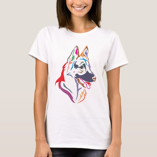 Camiseta Pastor Alemão (Frente)