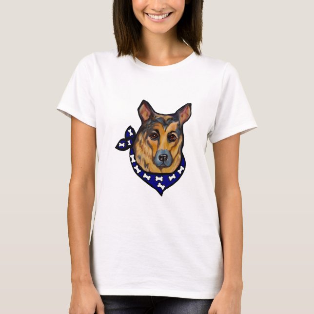 CAMISETA PASTOR ALEMÃO (Frente)