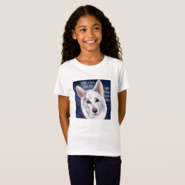 CAMISETA PASTOR ALEMÃO BRANCO   