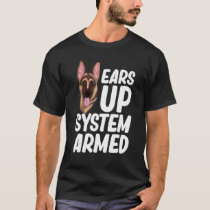 Camiseta Pastor Alemão Engraçado Para Homens Mulheres Amant