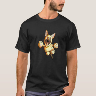 Camiseta Pastor Alemão I Quadrinho I Fã de Cachorro