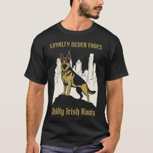 Camiseta Pastor Alemão Lealdade Nunca Desvanece