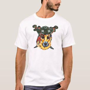 Camiseta Pastor Alemão Pirata