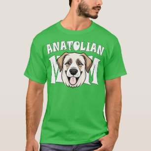 Camiseta Pastor anatólico Mãe Dia de as mães Cachorro Bonit