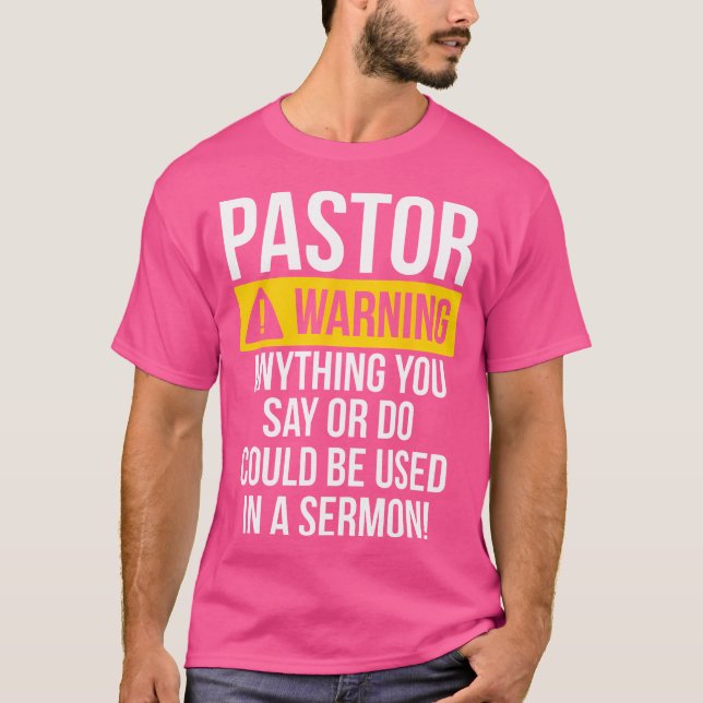 Camiseta Pastor Apreciação do Melhor Padre Cristão Jesus Va (Frente)