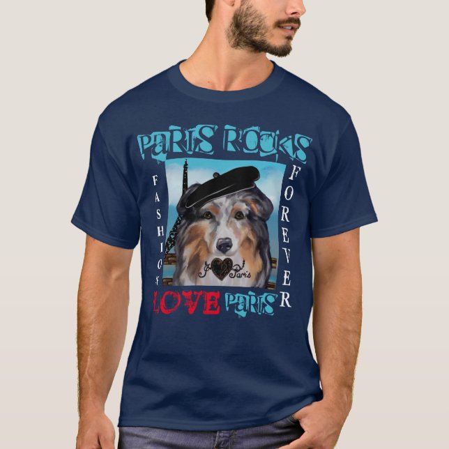 CAMISETA PASTOR AUSTRALIANO     (Frente)