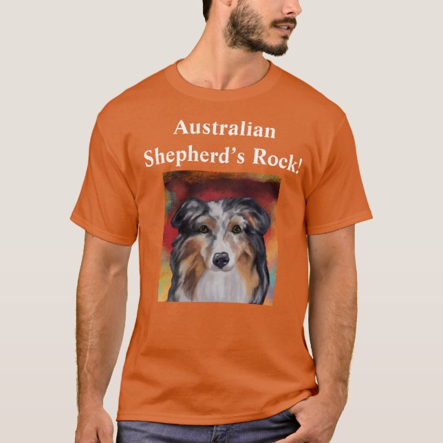Camiseta Pastor Australiano (Frente)