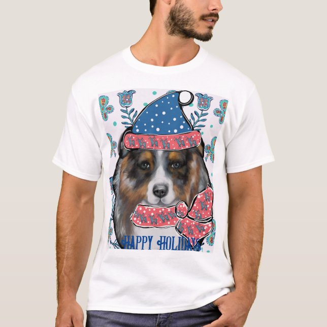 CAMISETA PASTOR AUSTRALIANO (Frente)