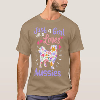 Camiseta Pastor australiano Aussie Dog Lover