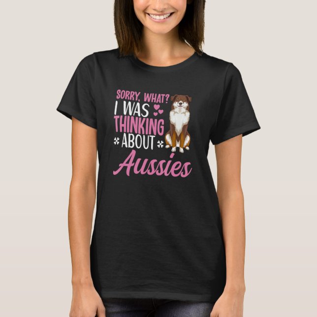 Camiseta Pastor australiano Aussie Owner (Frente)