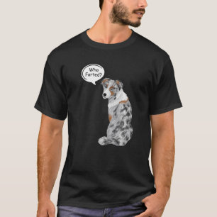 Camiseta Pastor Australiano Engraçado Que Fartou 1
