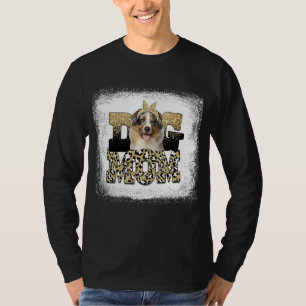 Camiseta Pastor australiano-leopardo ocidental D da mãe