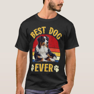 Camiseta Pastor australiano MELHOR DOG SEMPRE Engraçado Aus