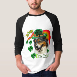 Camiseta Pastor australiano St Patricks