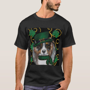 Camiseta Pastor Australiano St. Patty