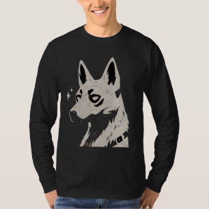 Camiseta Pastor belga Silhouette Pet Belga Malinois D