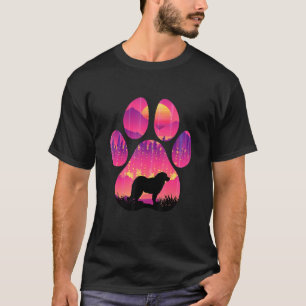 Camiseta Pastor Caucásiano Pata Mãe Pai Cão Mulheres Homens