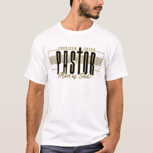 Camiseta Pastor Cristão Inspirador