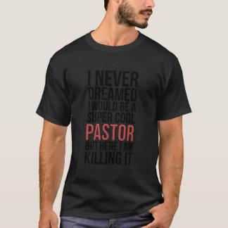 Camiseta Pastor Cristão Pastor Pastor Pastor Orgulhoso