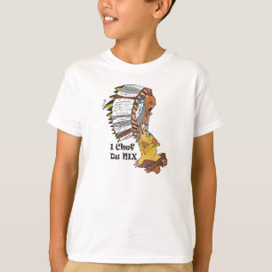 Camiseta Pastor de menino motivo: Indianerhäuptling