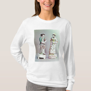 Camiseta Pastor e shepherdess da porcelana de Plymouth