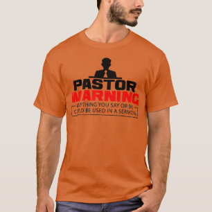 Camiseta Pastor Engraçado Jesus Cristo Apreciação
