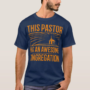 Camiseta Pastor Engraçado Valorizar Homens Presentes Cristã